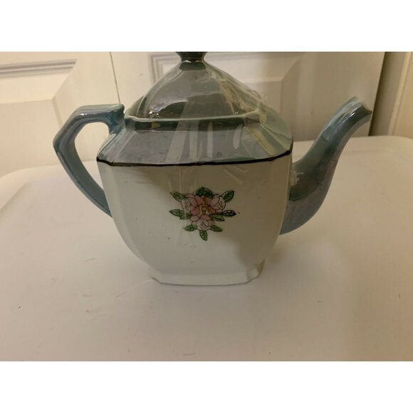 Vintage Fine China Sugar Bowl Made in Japan Rose Gold Flaw Chip On Spout - Picture 8 of 9